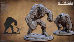 Giant Clay Golem 3D-printed model