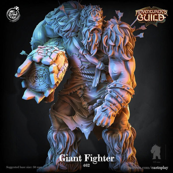 Giant Fighter 3D-printed model