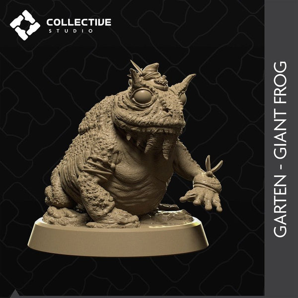 Giant Frog 3D-printed model