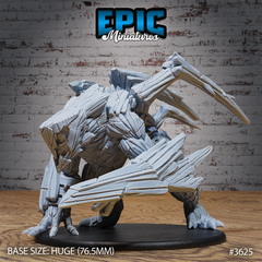 Giant Ice Fiend 3D-printed model