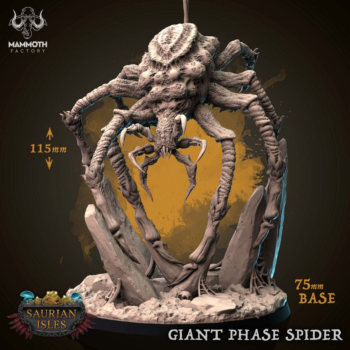 Giant Phase Spider - The Printable Dragon