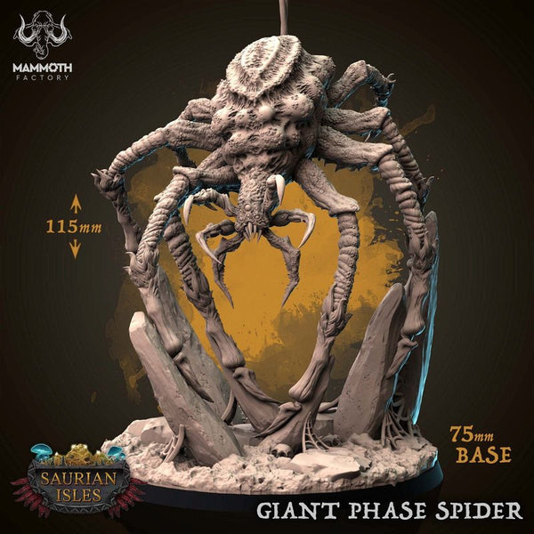 Giant Phase Spider 3D-printed model