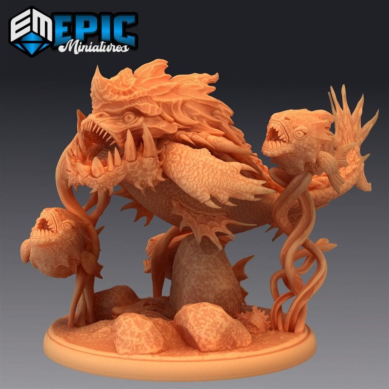 Giant Piranha 3D-printed model
