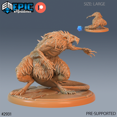 Giant Rat 3D-printed model