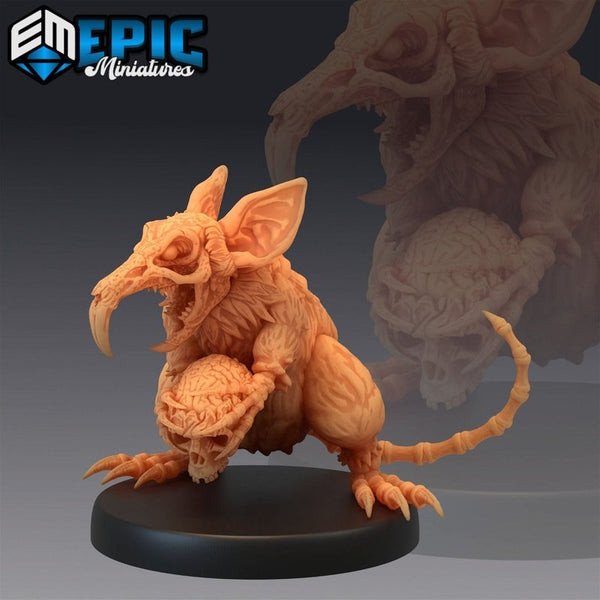 Giant Rat Revenant 3D-printed model