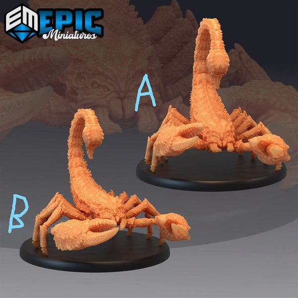 Giant Scorpion 3D-printed model