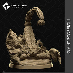 Giant Scorpion 3D-printed model