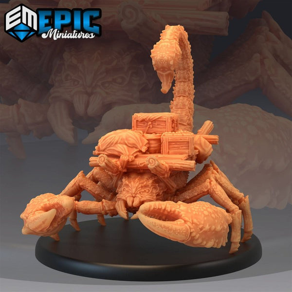 Giant Scorpion Pack Animal 3D-printed model