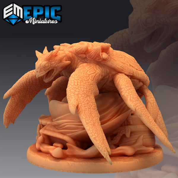 Giant Sea Turtle 3D-printed model