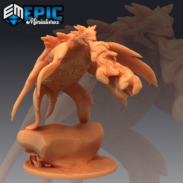 Giant Sea Turtle 3D-printed model