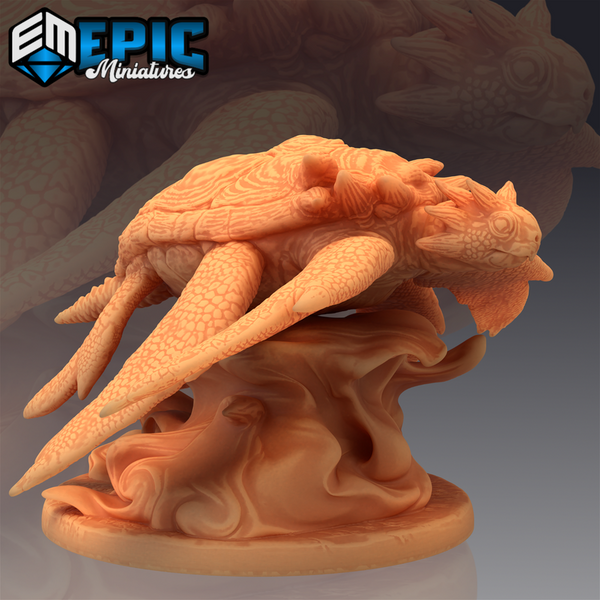 Giant Sea Turtle 3D-printed model