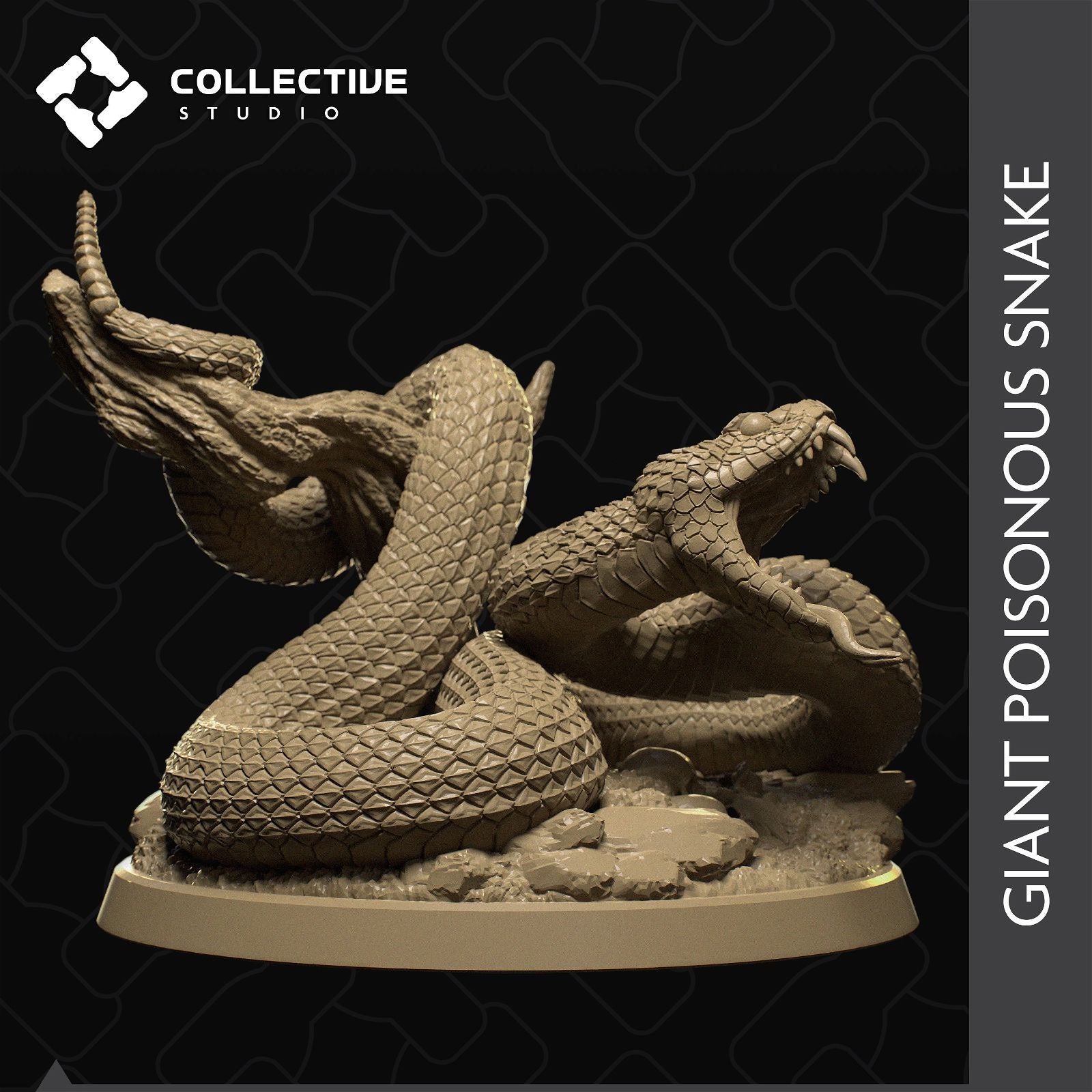 Giant Snake - The Printable Dragon