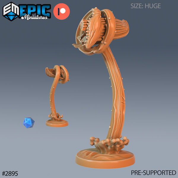 Giant Squid Boat Attack 3D-printed model