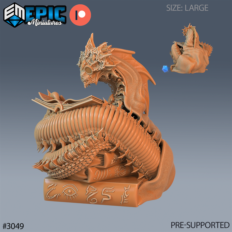 Giant Summoned Snake 3D-printed model