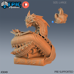 Giant Summoned Snake - The Printable Dragon