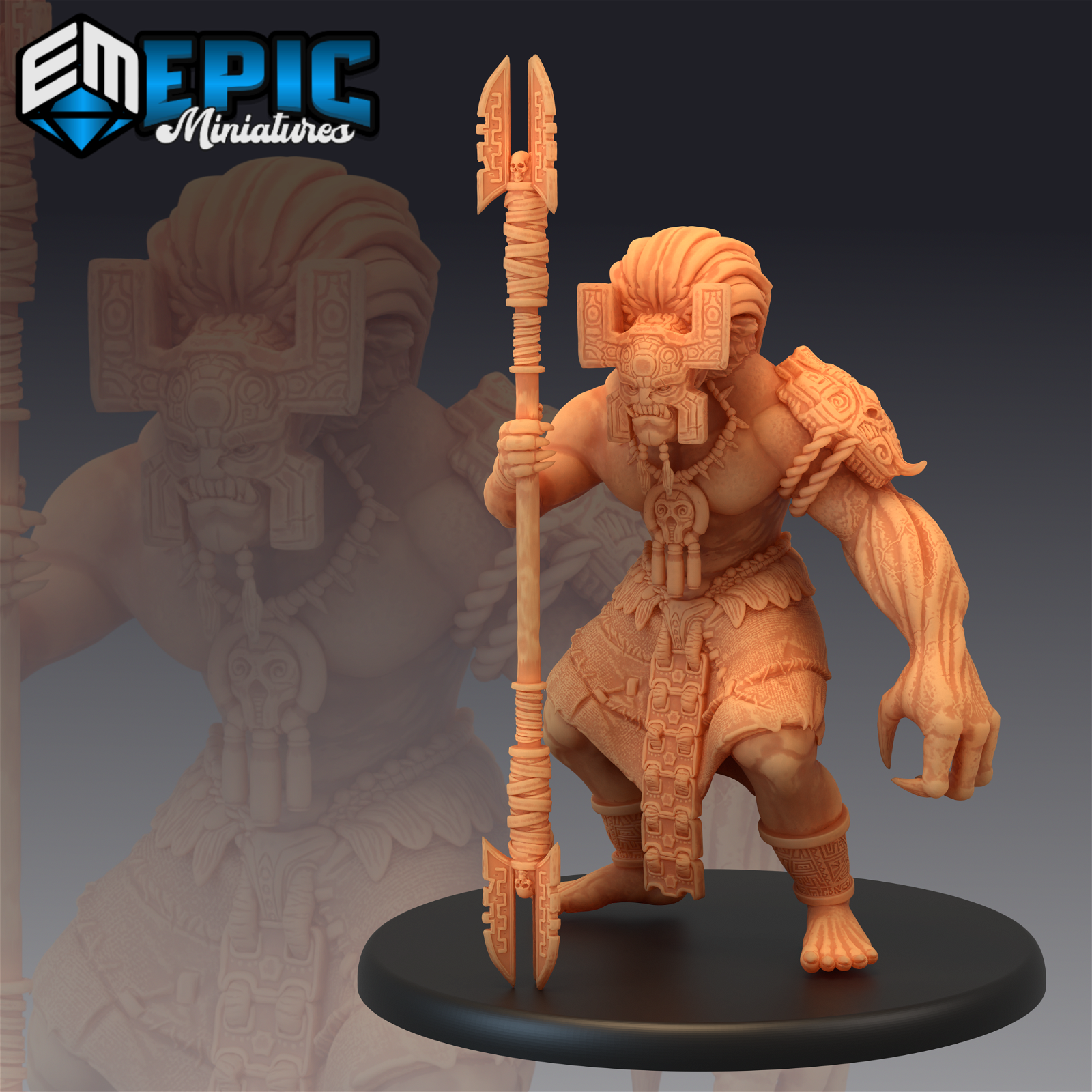 Giant Temple Guard - The Printable Dragon