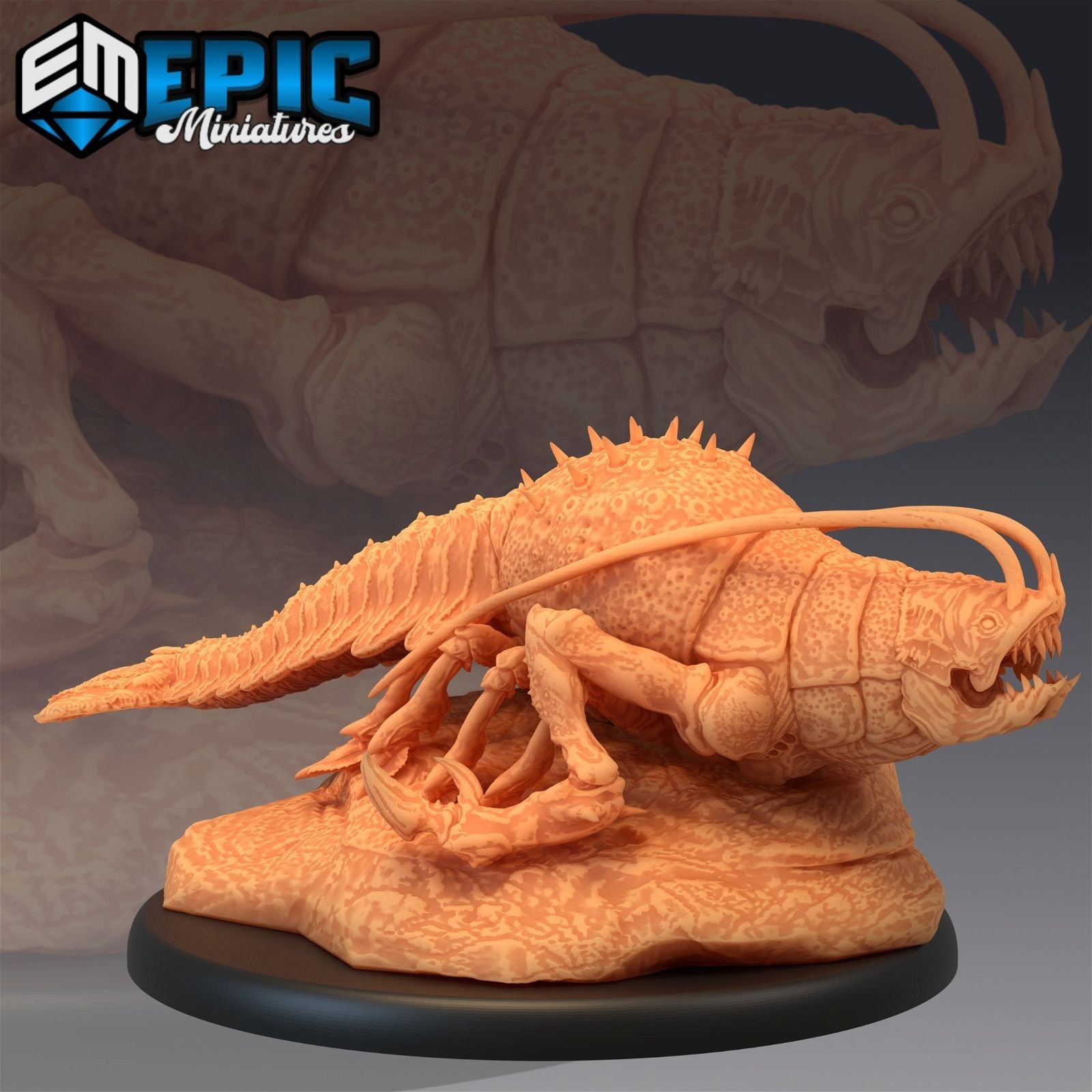 Giant Thermal Shrimp - The Printable Dragon