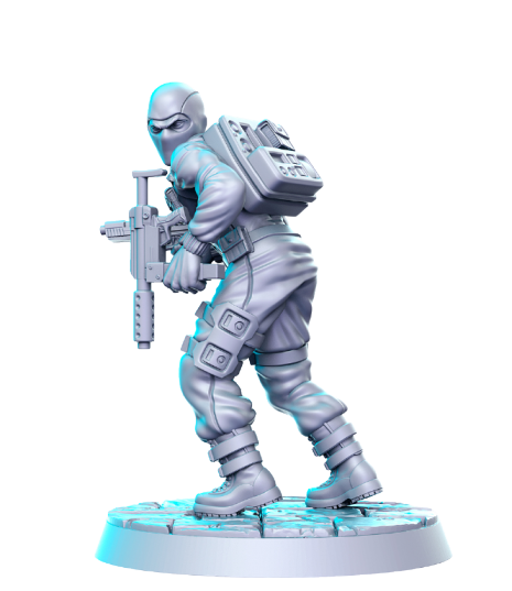 Gijoe Firefly 3D-printed model