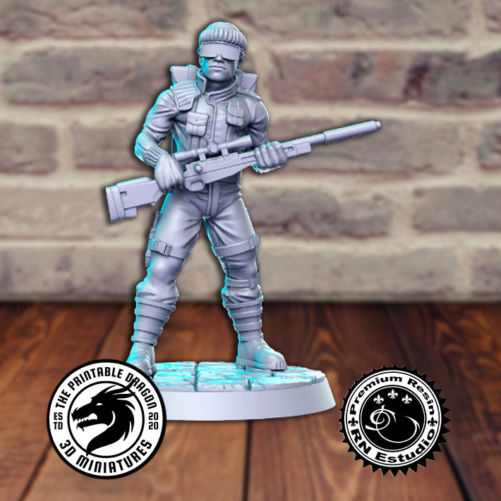 Gijoe Low Light 3D-printed model