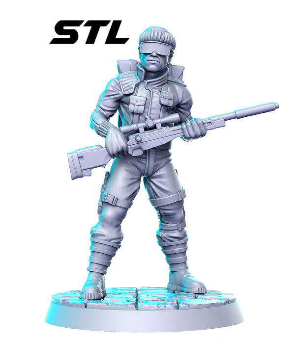 Gijoe Low Light 3D-printed model