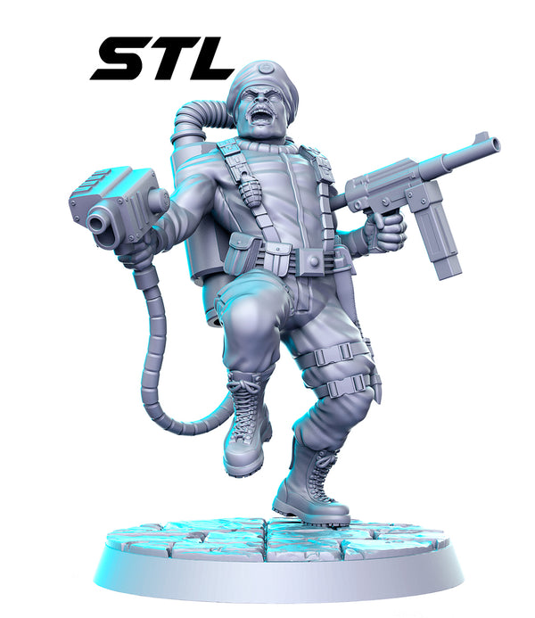 Gijoe Stalker 3D-printed model