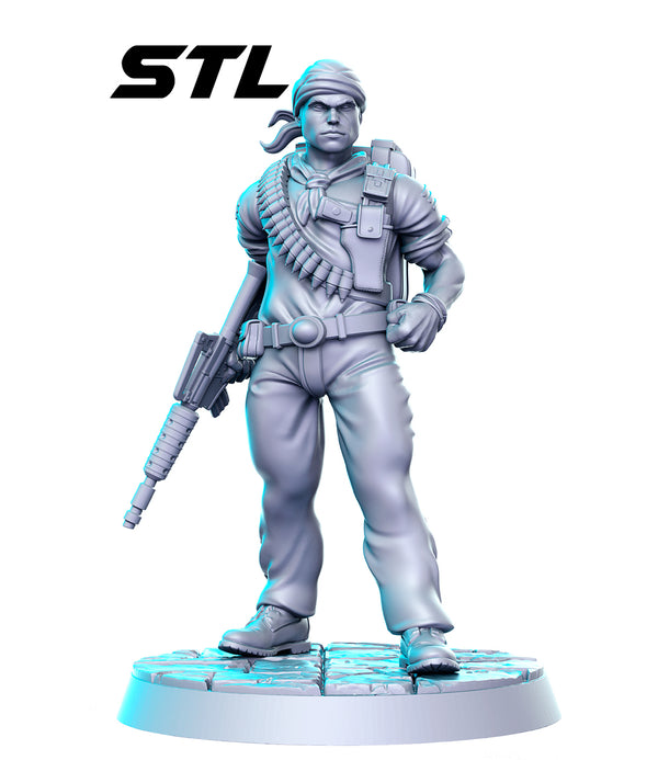 Gijoe Tunel Rat 3D-printed model