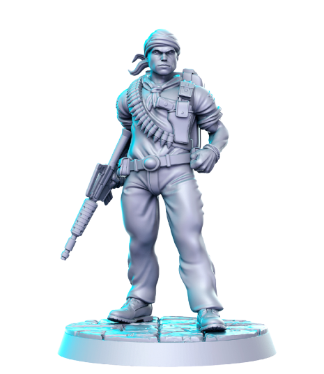 Gijoe Tunel Rat 3D-printed model