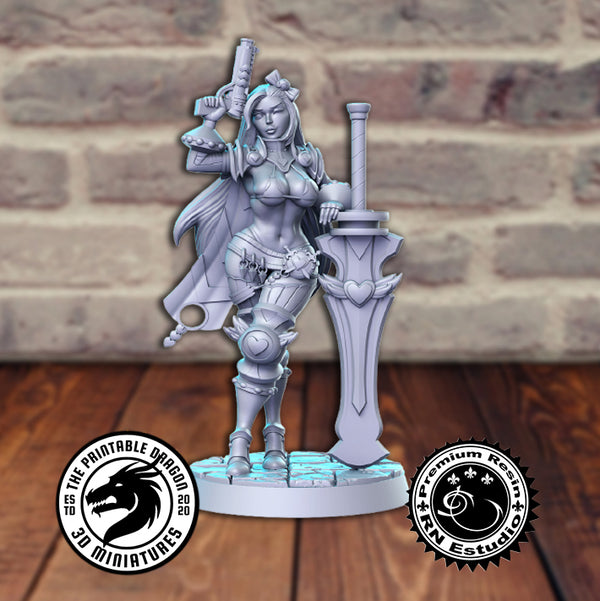 Gilda 3D-printed model