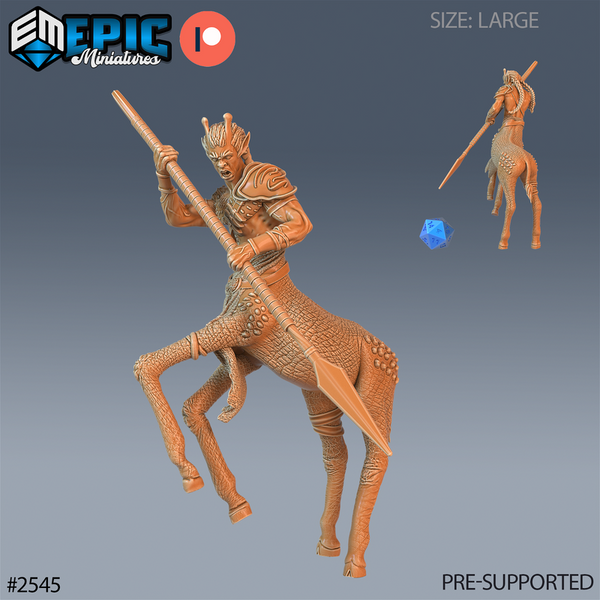 Giraffe Centaur 3D-printed model