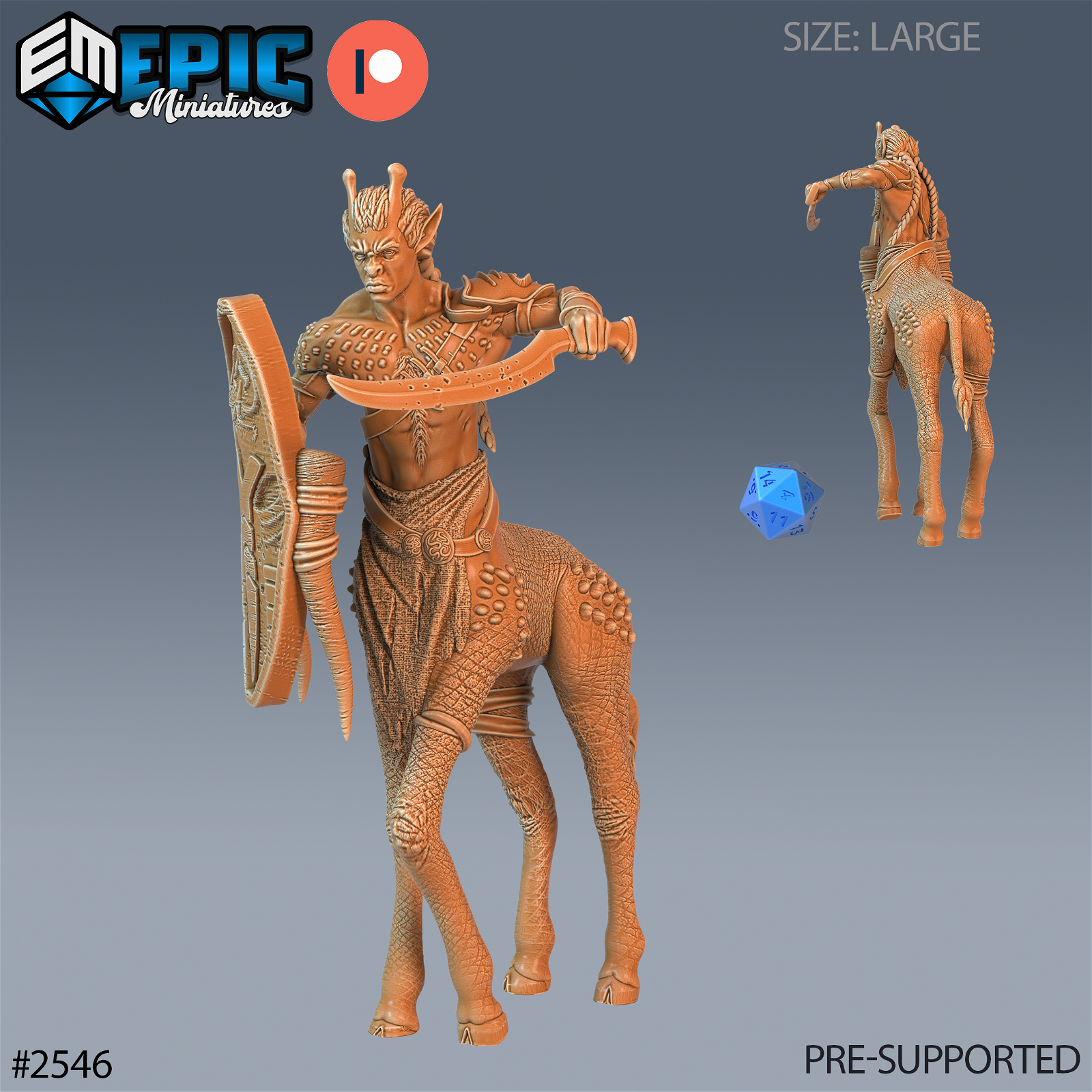 Giraffe Centaur - The Printable Dragon