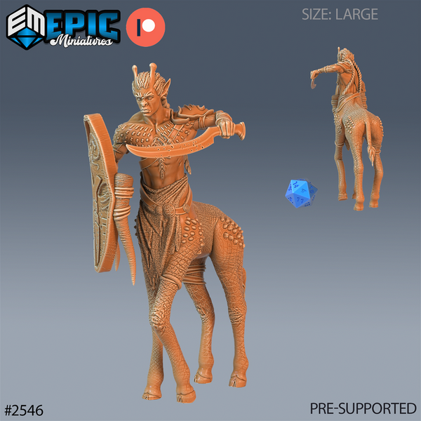 Giraffe Centaur 3D-printed model