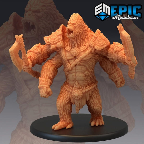 Girallon Tribe Sliverback 3D-printed model