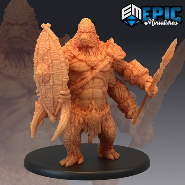 Girallon Tribe Warrior 3D-printed model