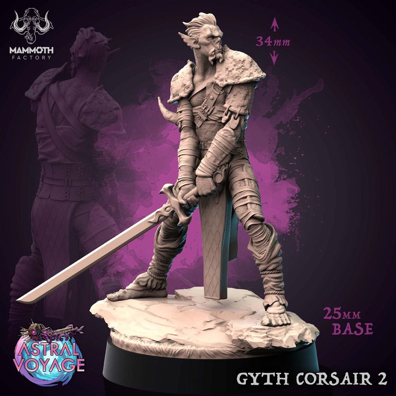 Gith Corsair 3D-printed model