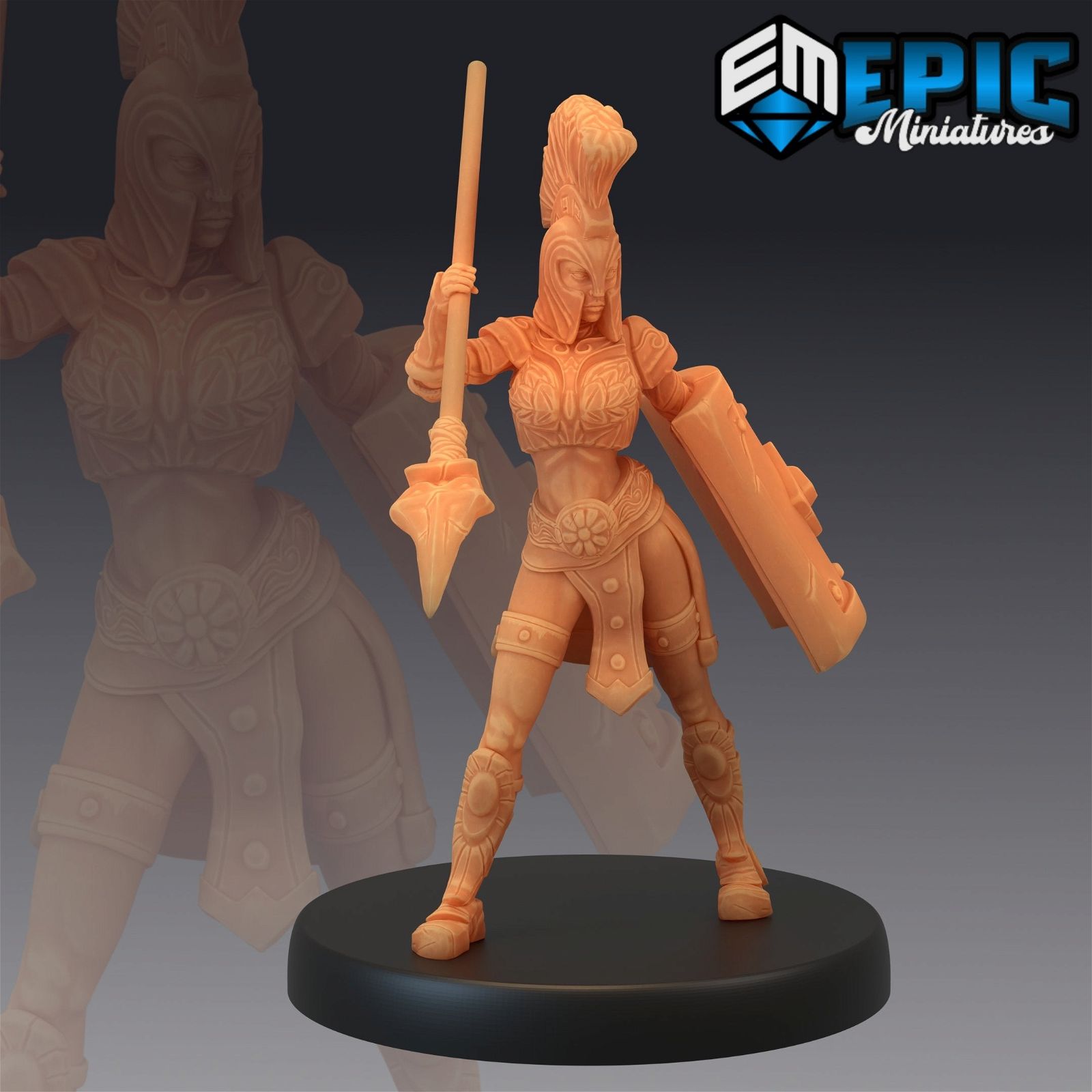 Gladiator Female - The Printable Dragon