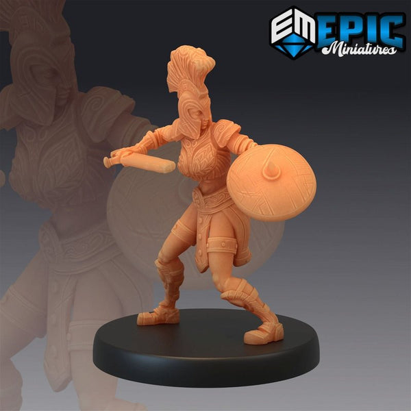 Gladiator Female 3D-printed model