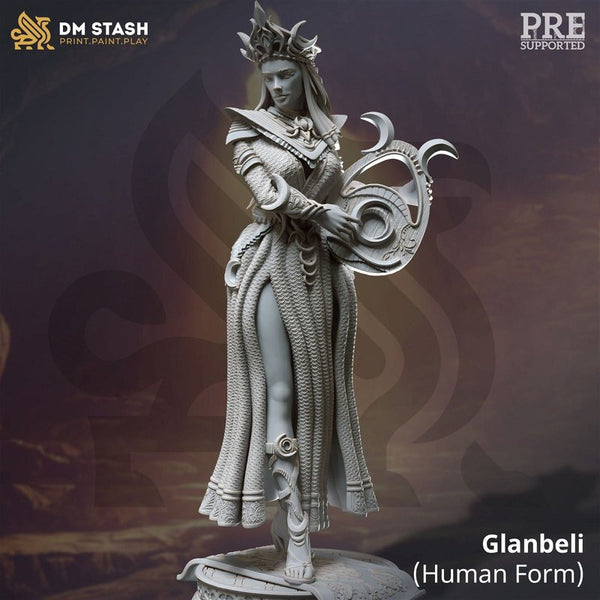 Glanbeli 3D-printed model