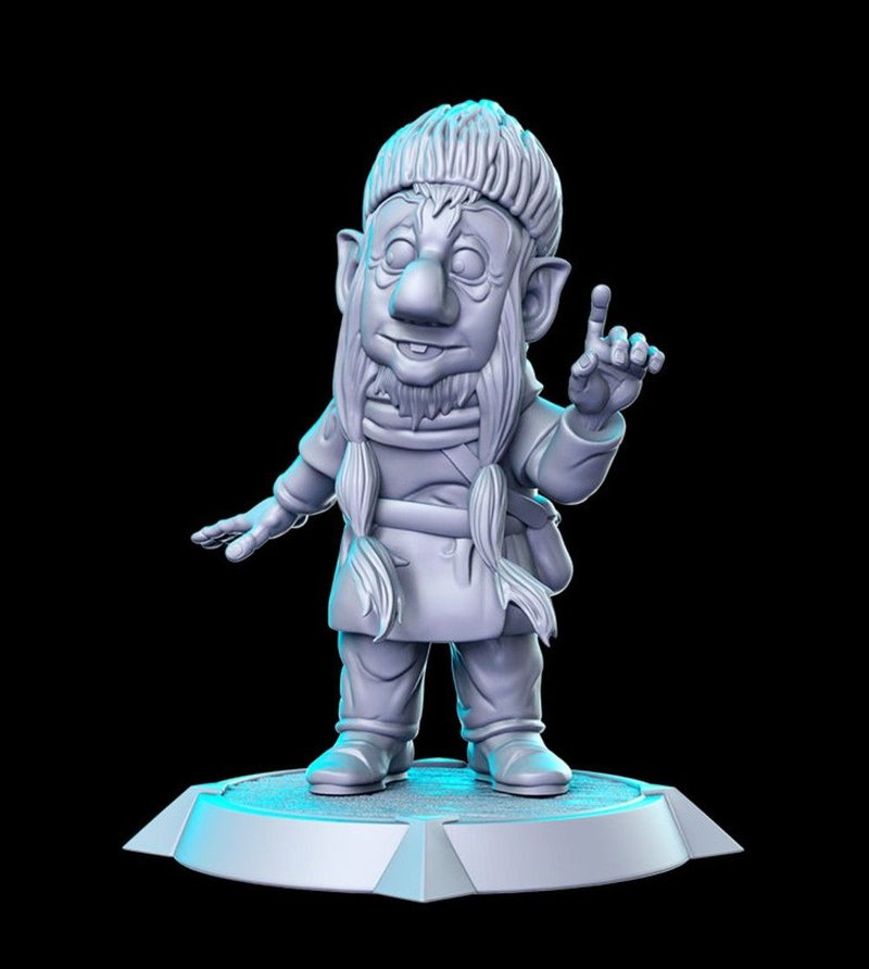 Gloin 3D-printed model