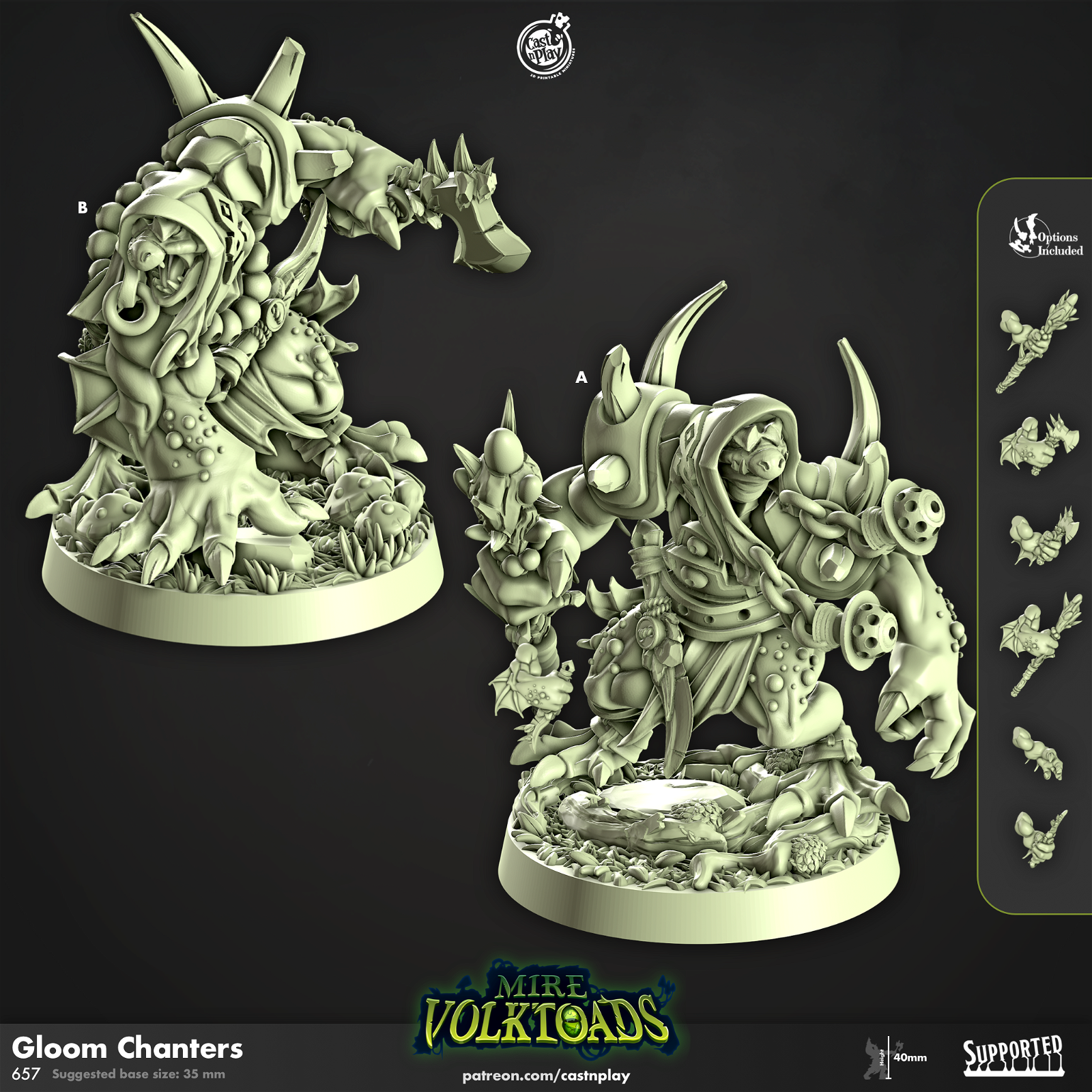 Gloom Chanters - The Printable Dragon