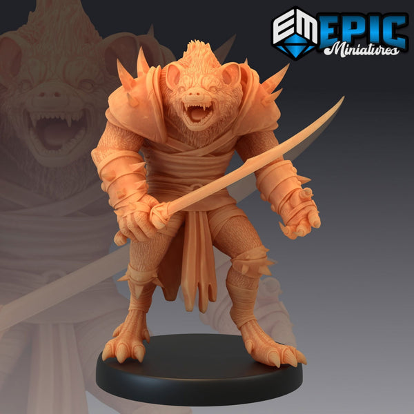 Gnoll - The Printable Dragon
