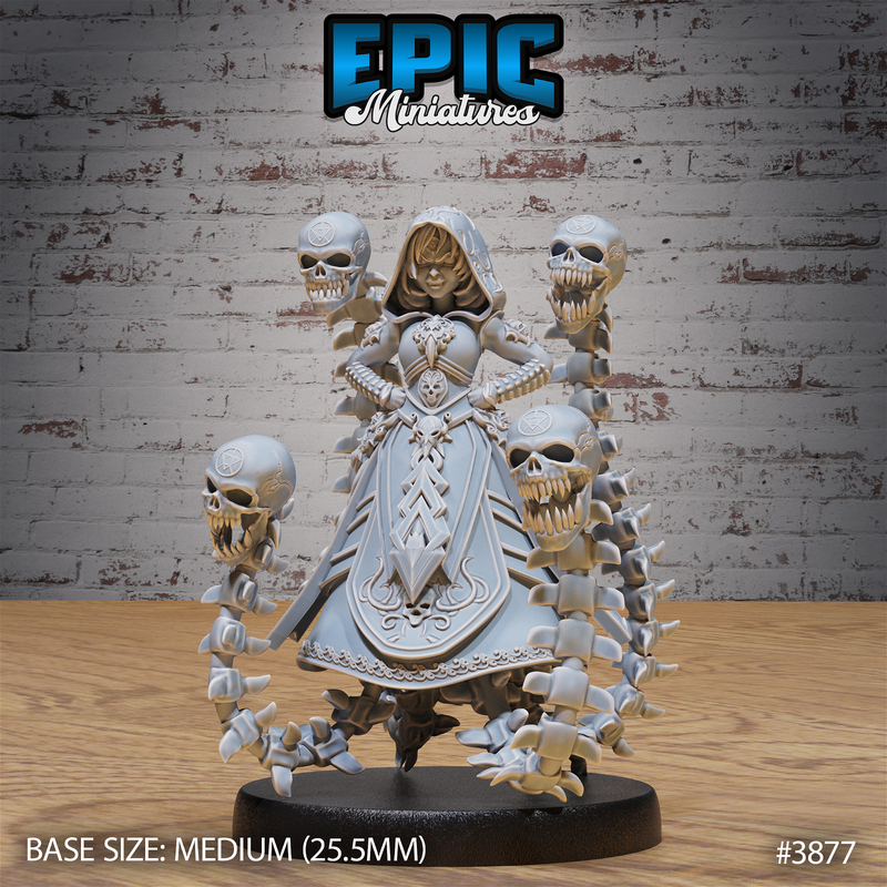 Gnome Lich Queen 3D-printed model