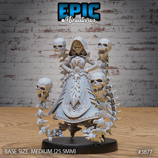 Gnome Lich Queen 3D-printed model