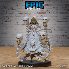Gnome Lich Queen 3D-printed model