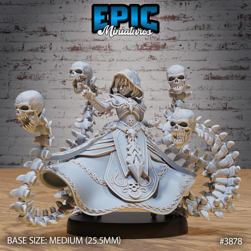 Gnome Lich Queen 3D-printed model