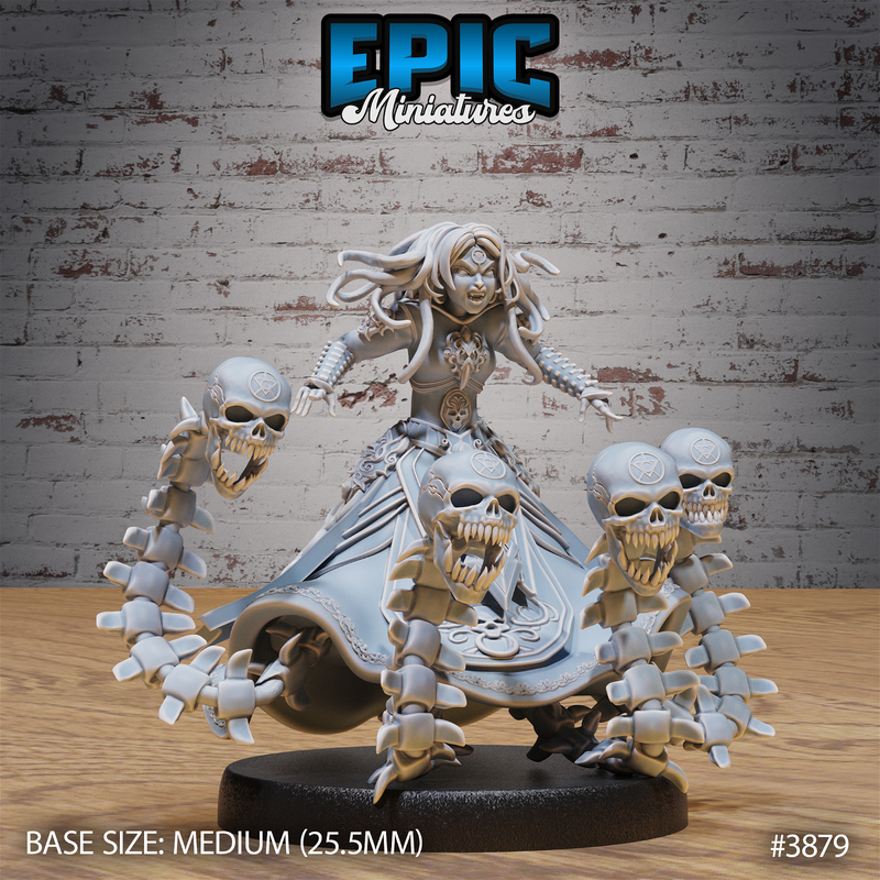 Gnome Lich Queen 3D-printed model