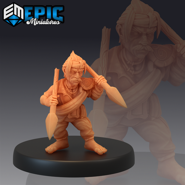 Gnome Pirate 3D-printed model
