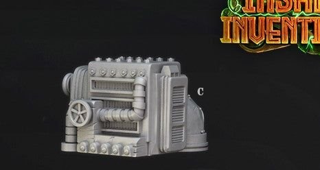Gnomish Machinery 3D-printed model
