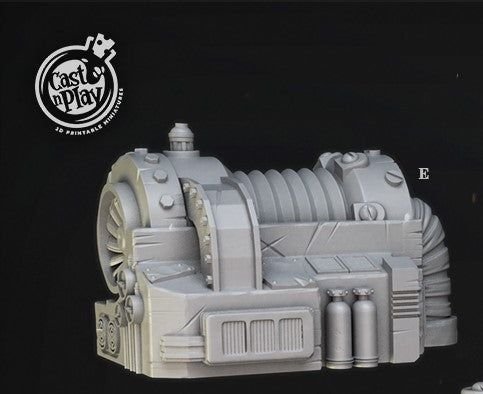 Gnomish Machinery 3D-printed model