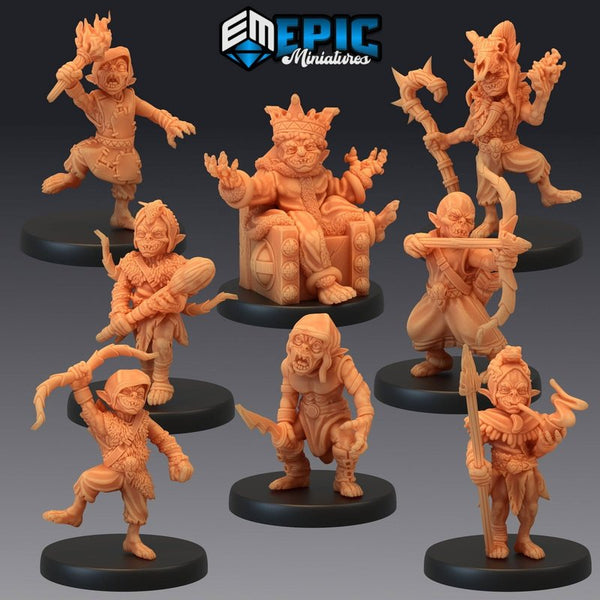Goblin 3D-printed model