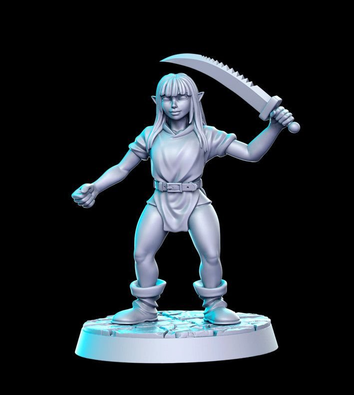 Goblin 3D-printed model